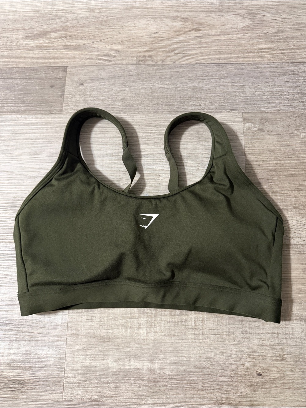 Gymshark Olive Green Sports Bra